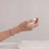 Tree Sloth Links | Original Kismet Bracelet | White x Rose Gold